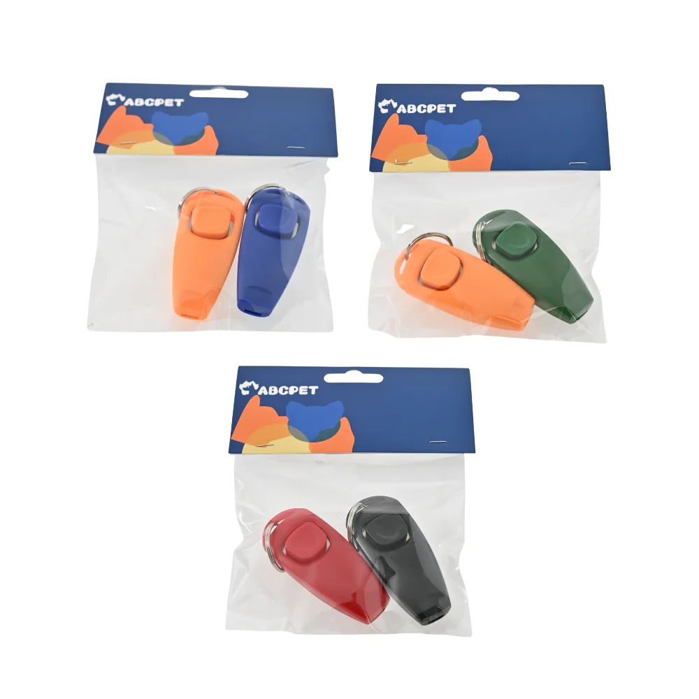 2 In 1 Pet Whistle Clickers