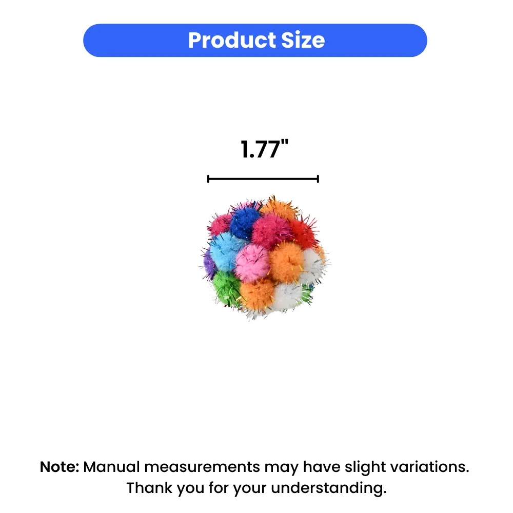 3 Pack Cat Interactive Ball Toy