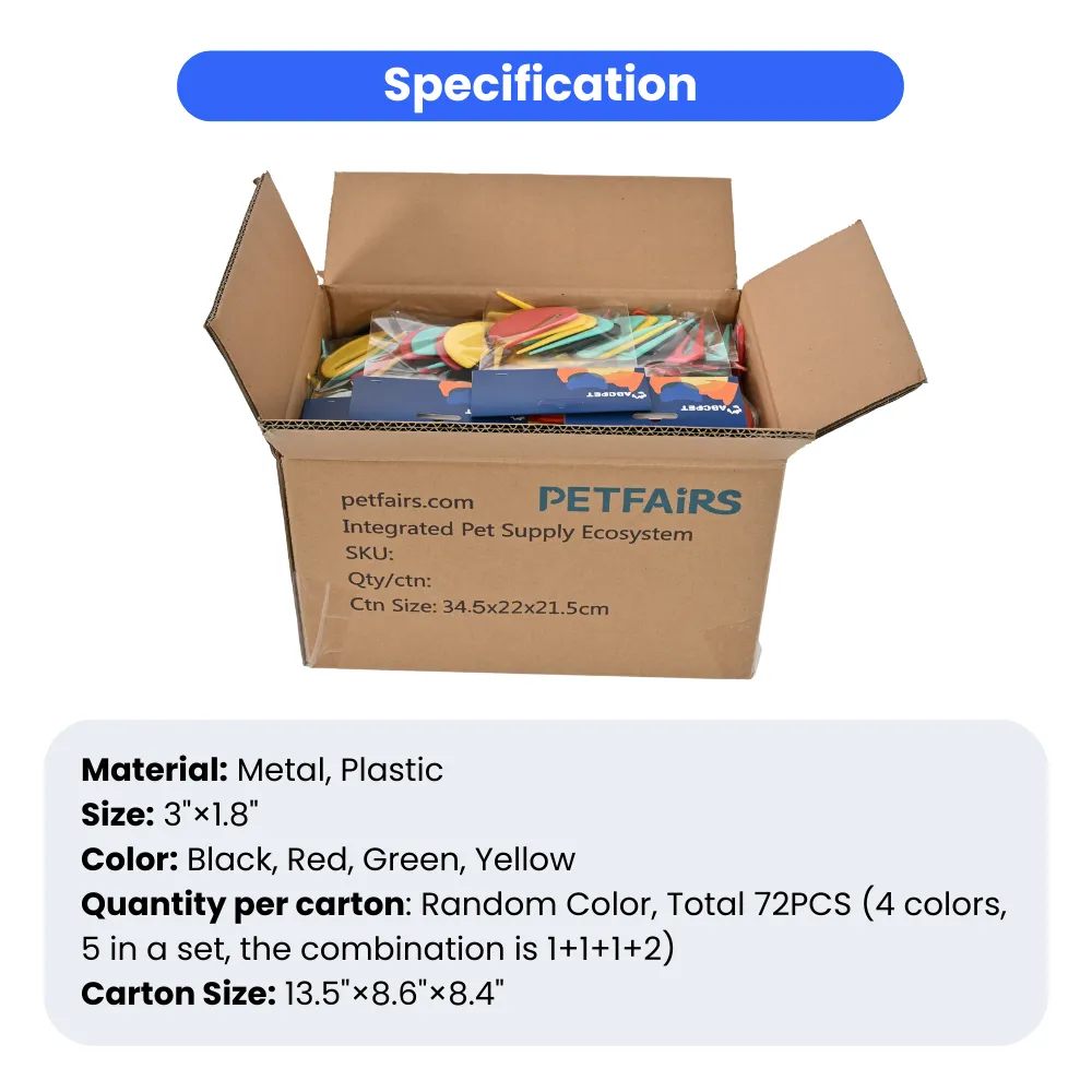 5 Pack Mini grooming Pet Comb 5 Pack Mini grooming Pet Comb