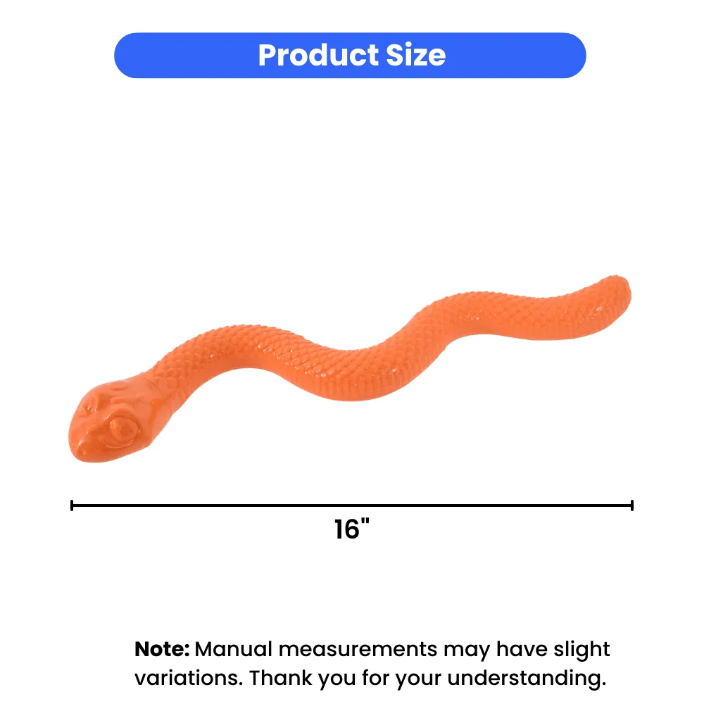 Best Snake Shaped Dog TPR Toy