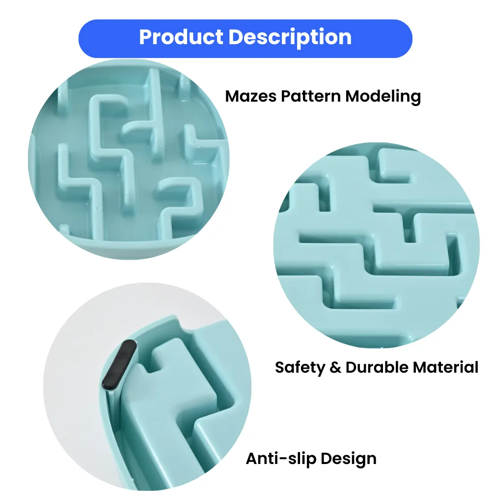 Cat Slow Feeder Bowl