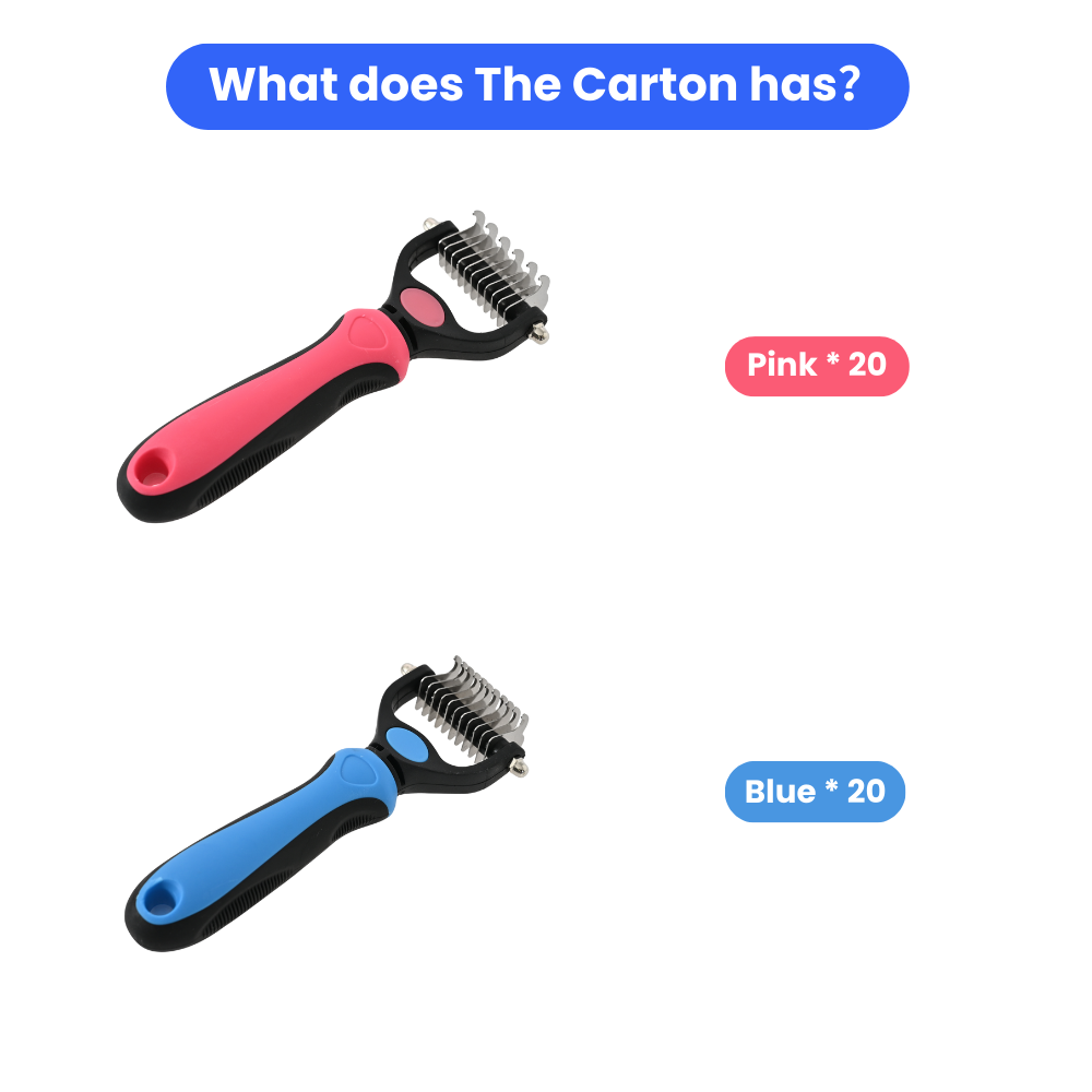 Cat and Dog Dematting Comb