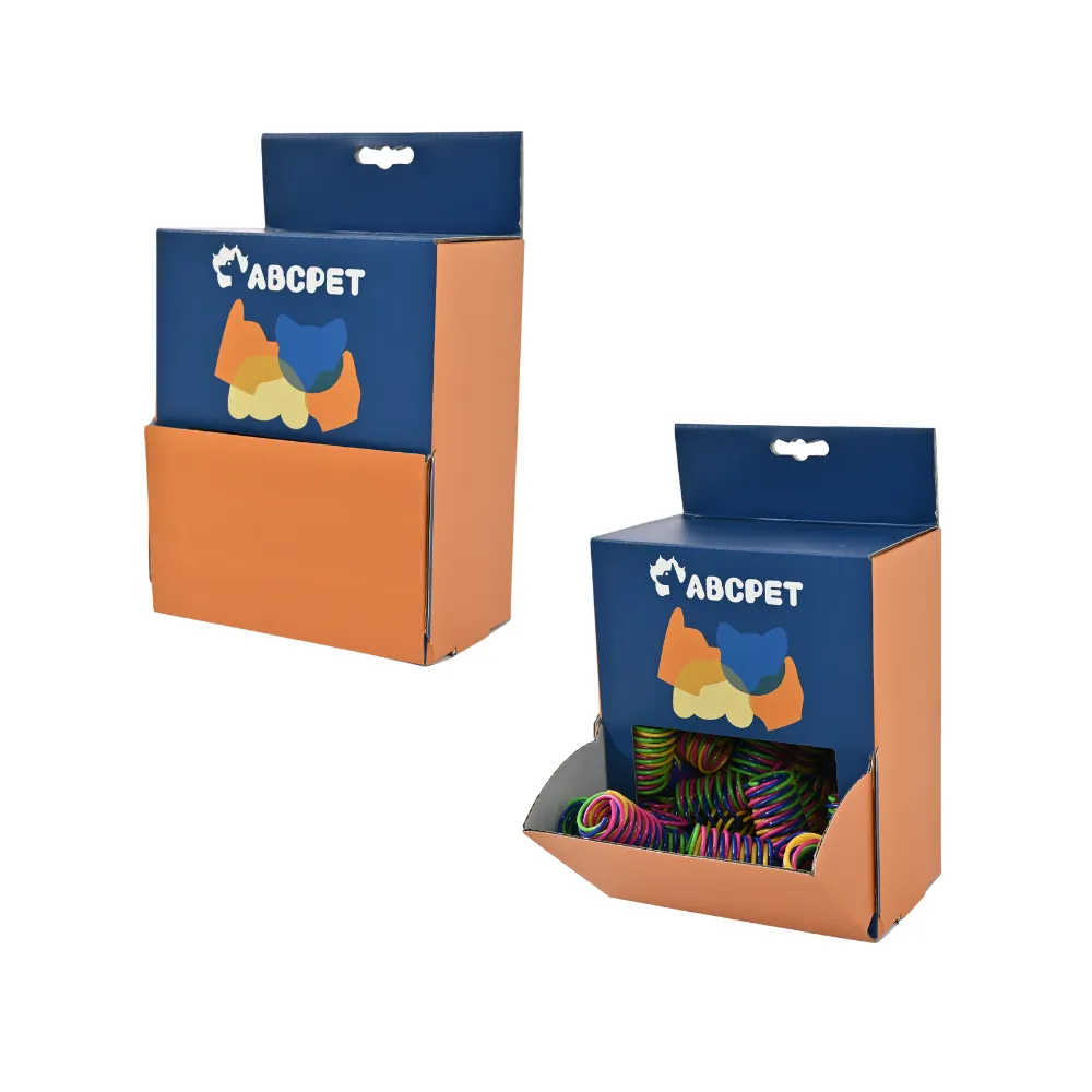 Colorful Springs Cat Toys