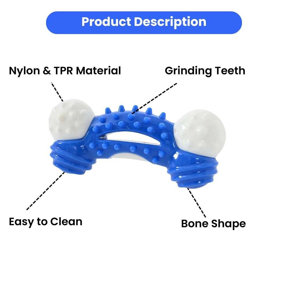 Custom Bone Dog Nylon Chew Toy