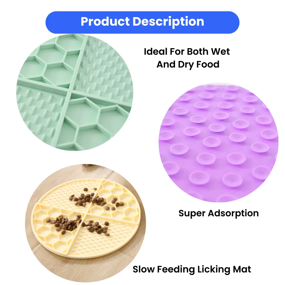 Dog Lick Mat Slow Feeder