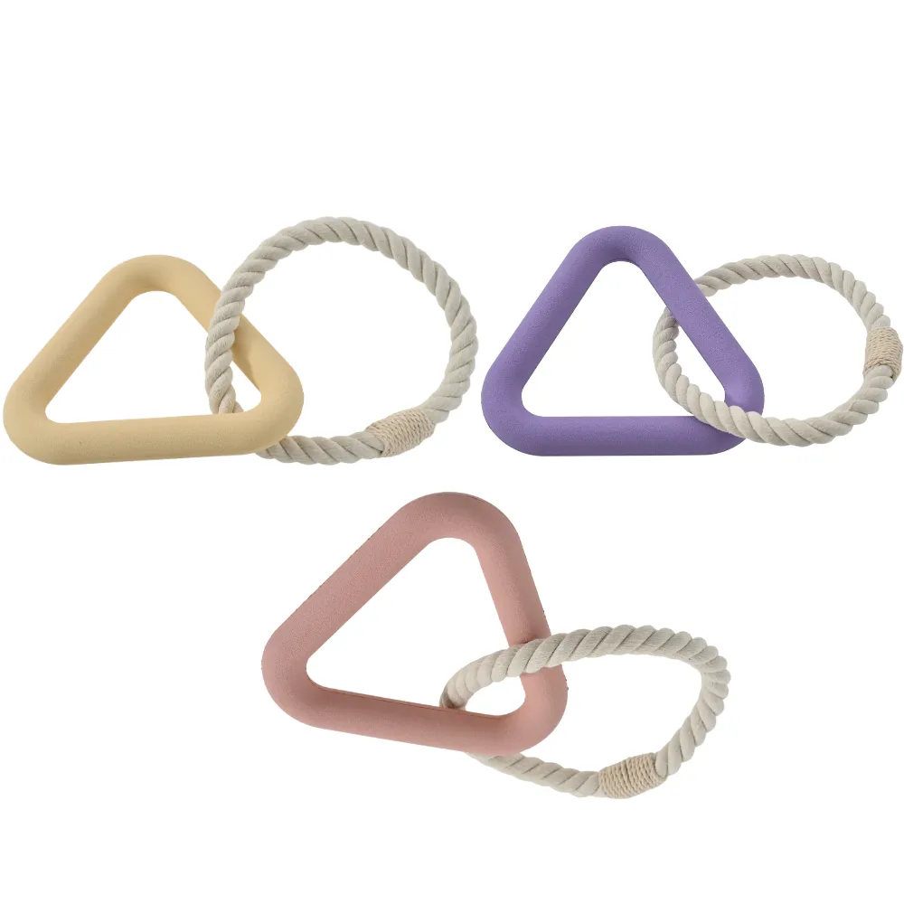 Dog Pull Ring Toys with Rope