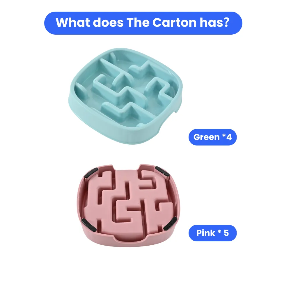 Dog Slow Feeder Bowl