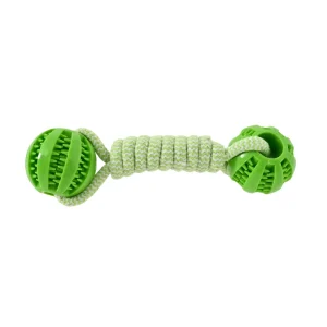 Dog TPR Ball Toy with Rope