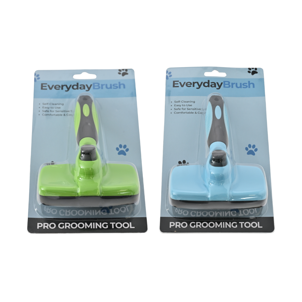 Dog grooming brush