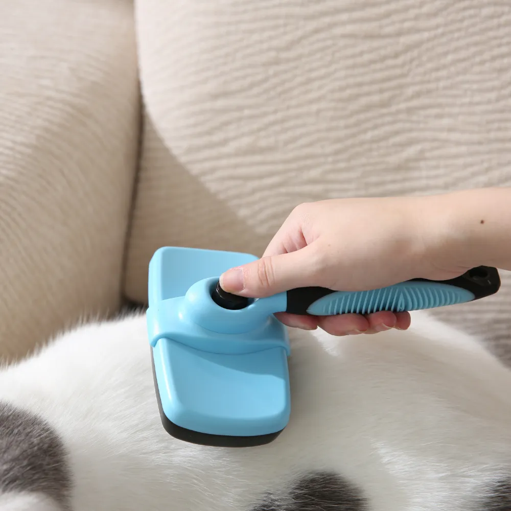 Dog hair removal brush