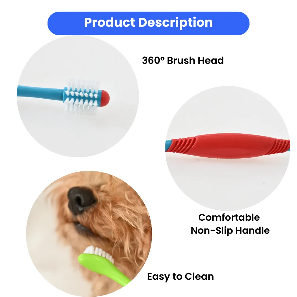 360 Degrees Dog Toothbrush