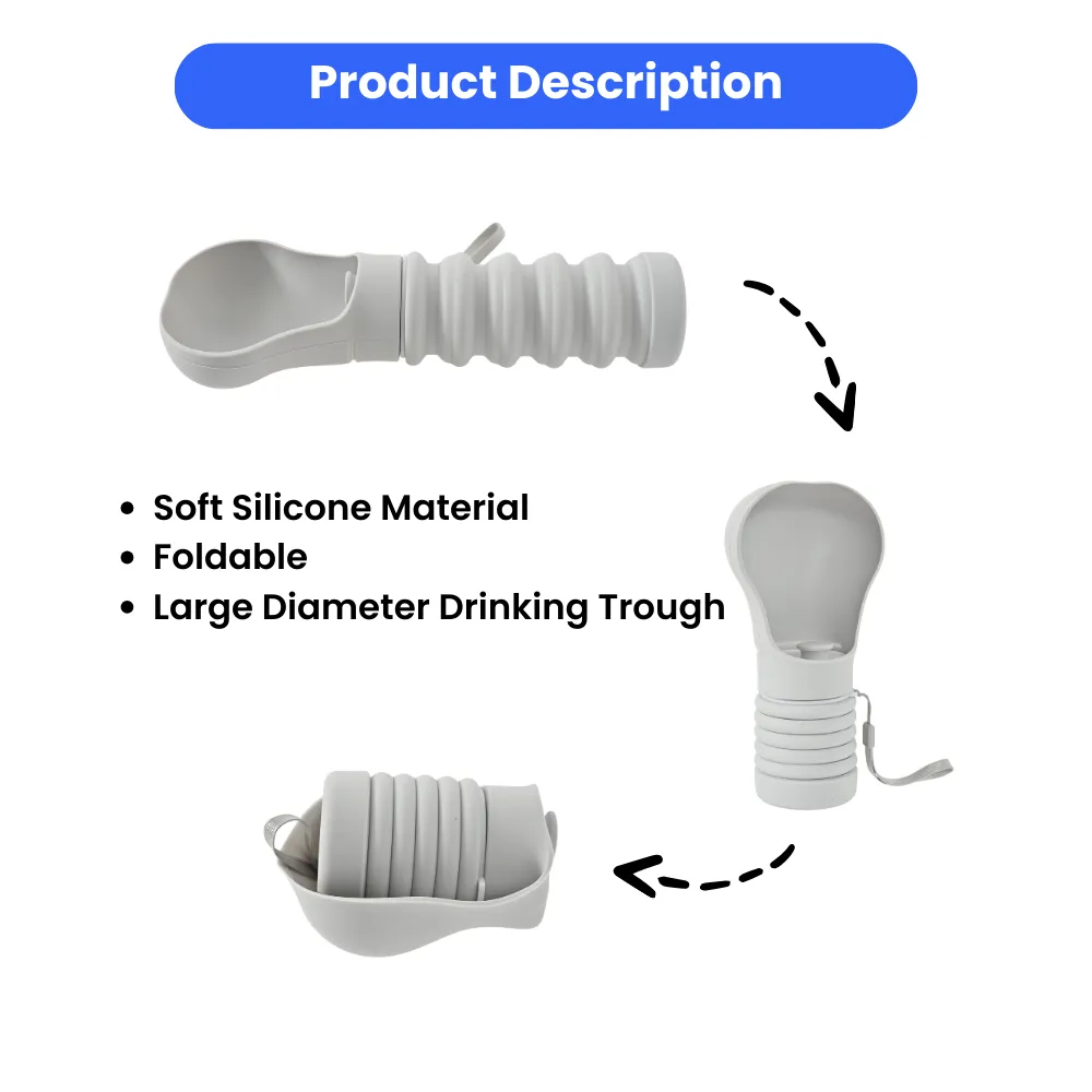 Foldable Pet Water Bottle