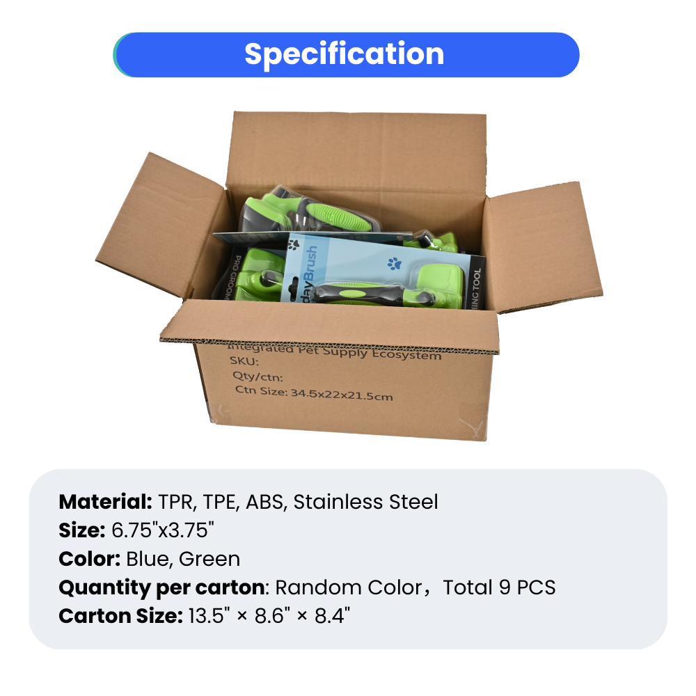 Multi-functional pet grooming kit