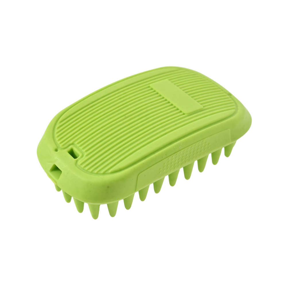Pet grooming massage brush