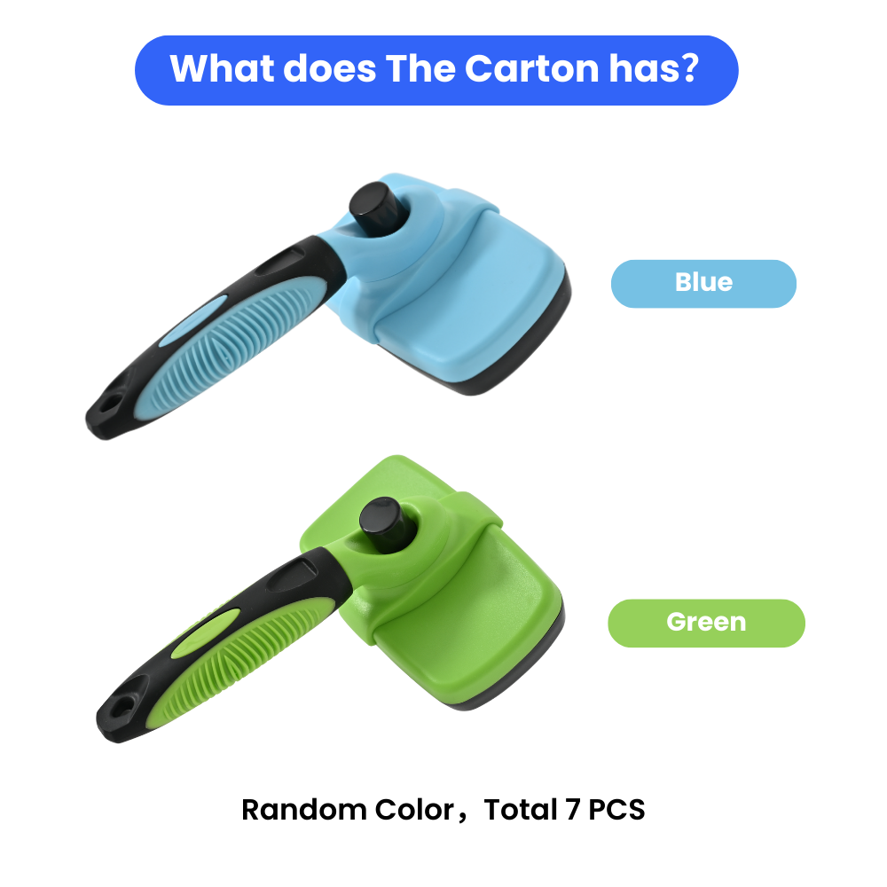 Pet hair comb for dogs