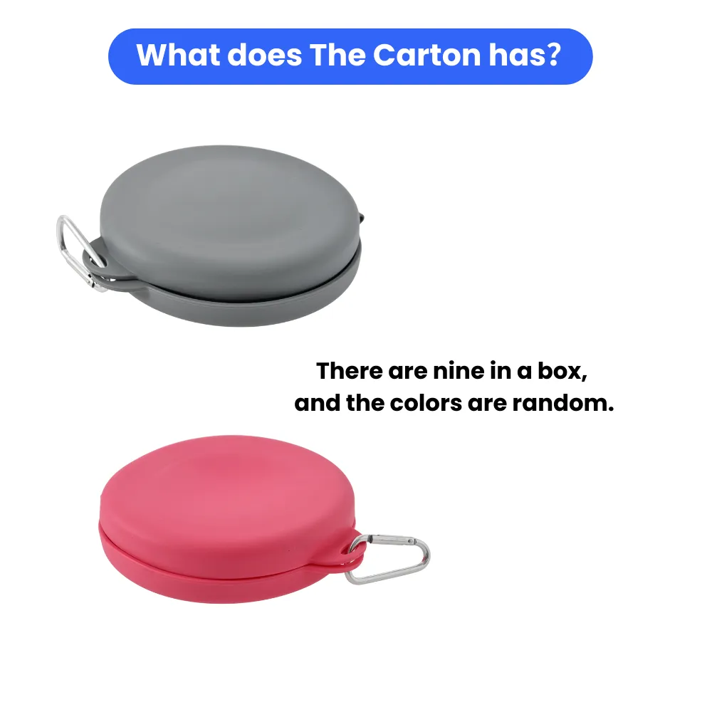 Portable Dog Double Bowl