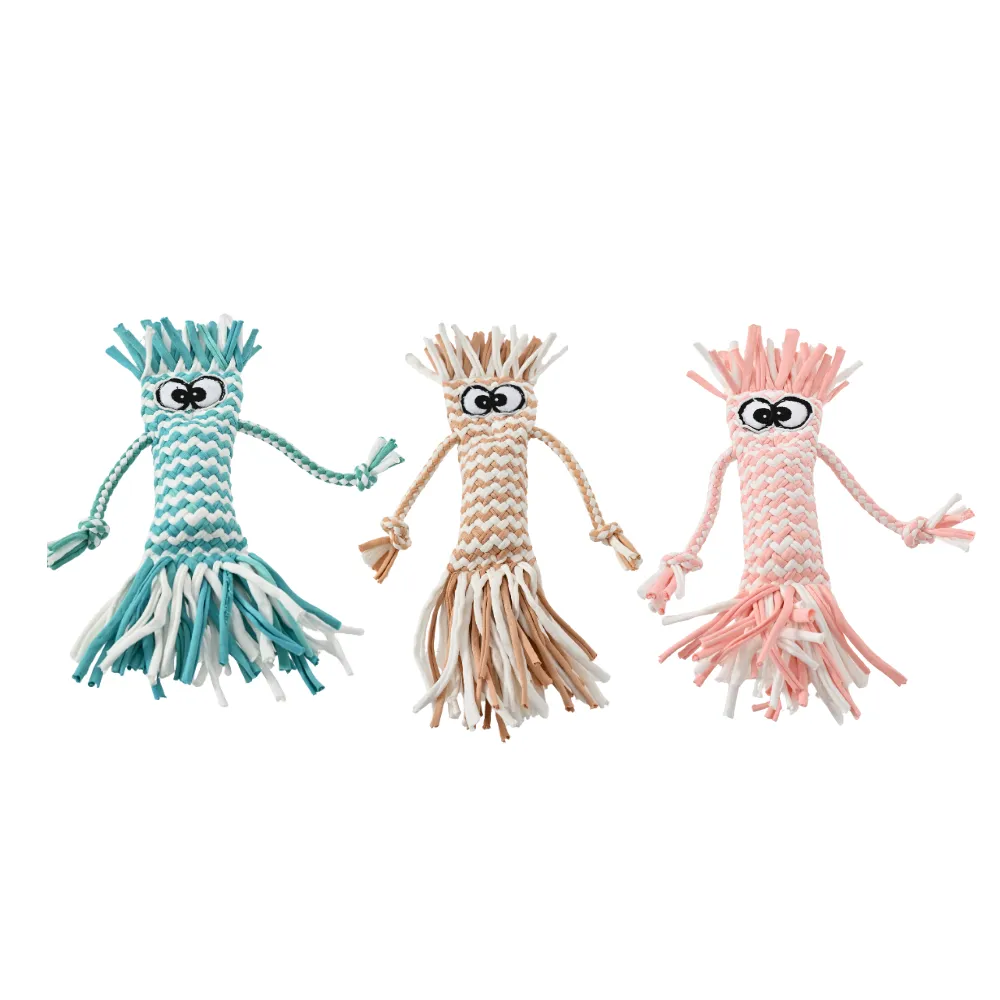 Rope Toy with Squeaker