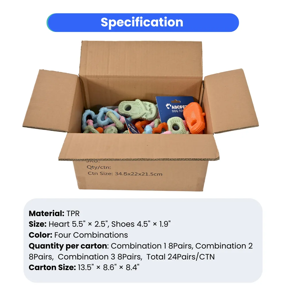 Safe Puppy Chew Toy Set