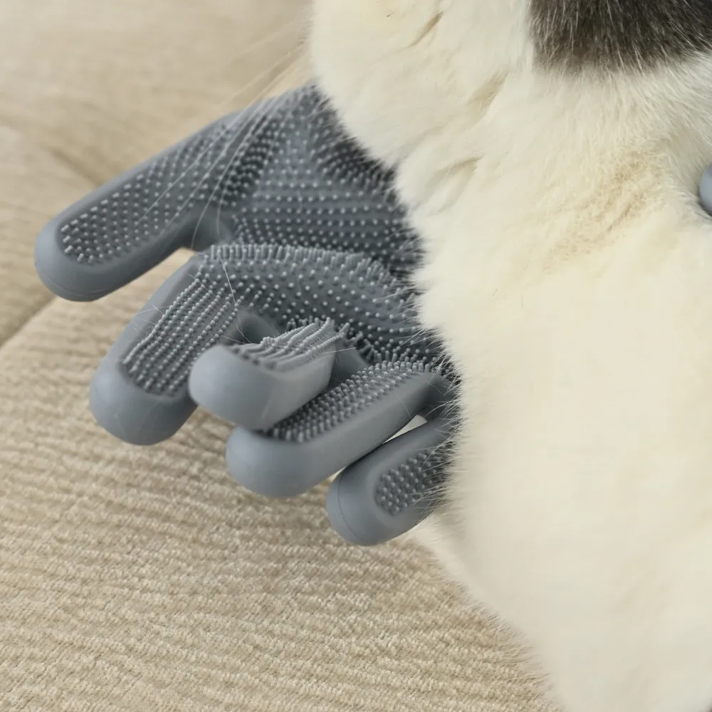 Silicone Pet Grooming Gloves