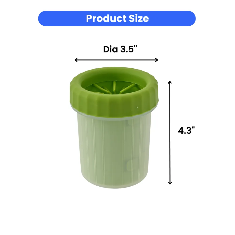 Size of Dog Paw Washer