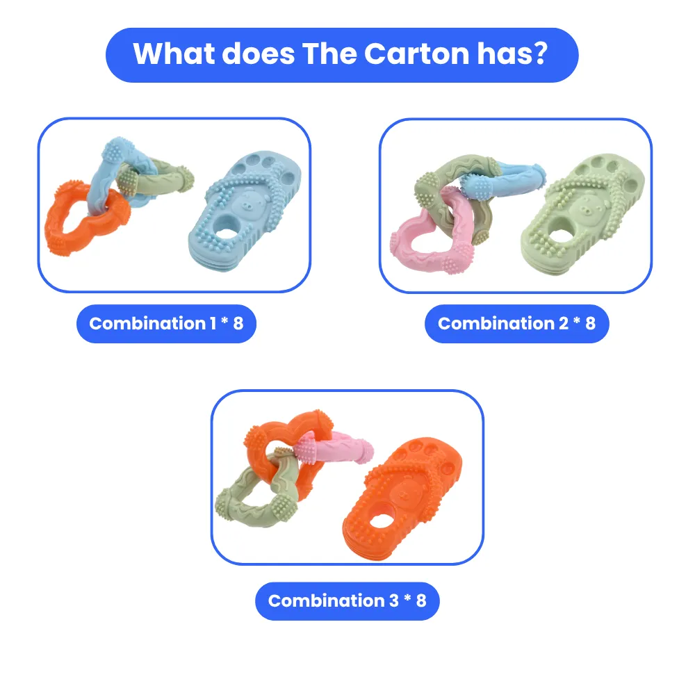 Soft and Durable Puppy Chew Toy Set