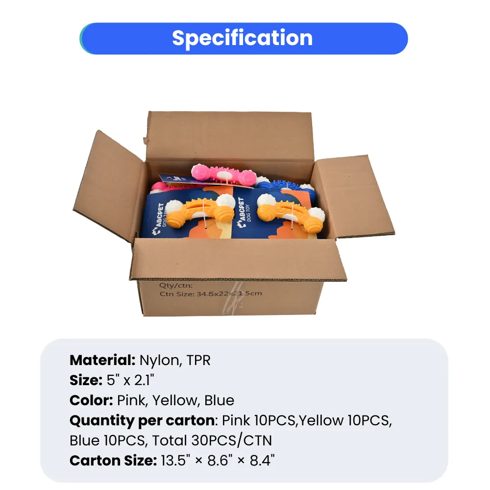 Supplier Bone Dog Nylon Chew Toy