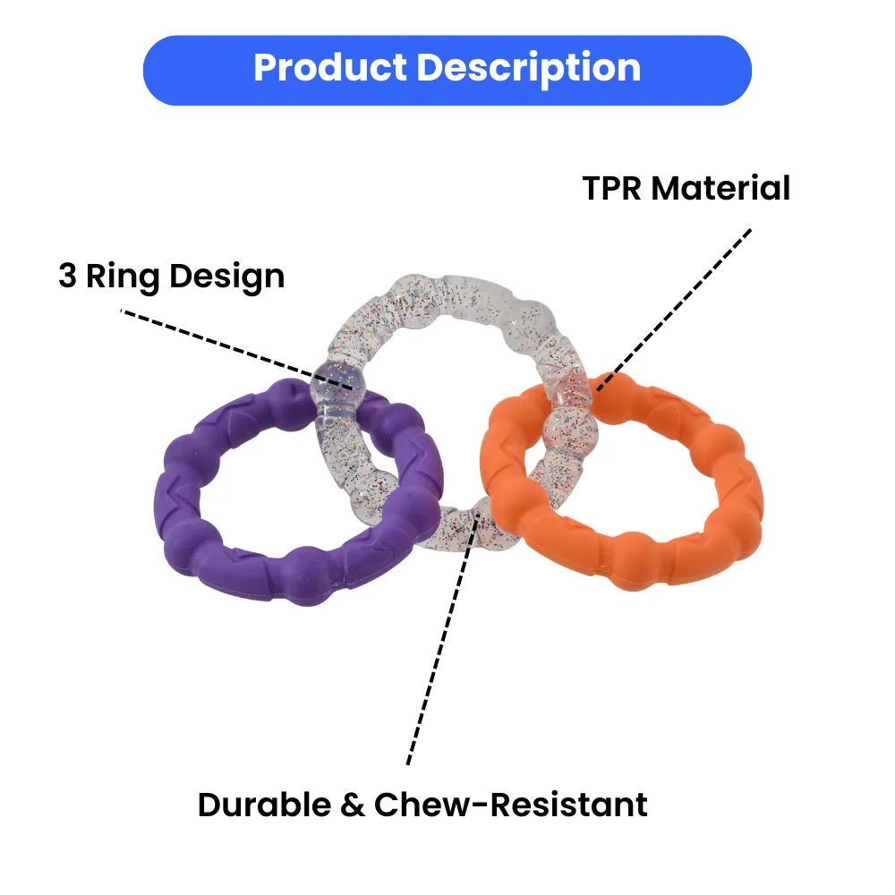 Top Dog 3 Ring Chew Toy