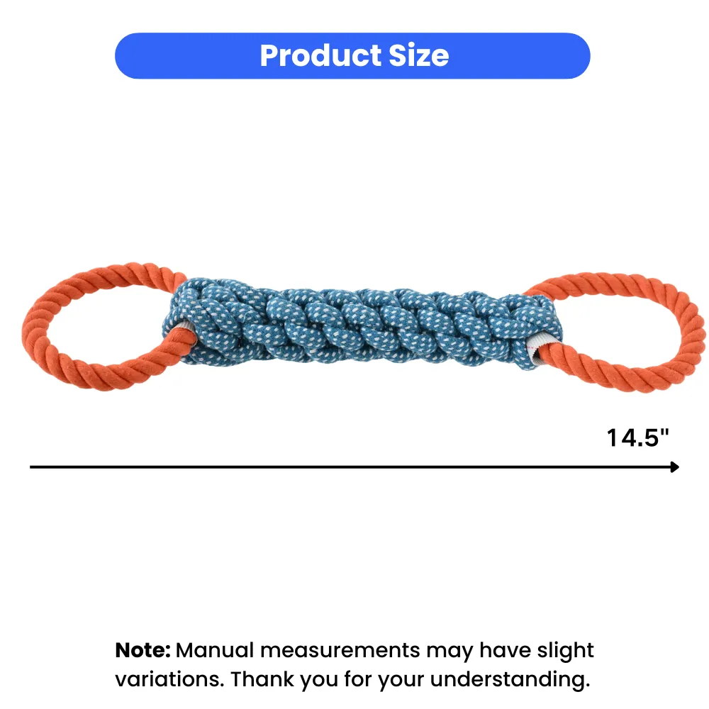 Top Double Ring Dog Rope Toy
