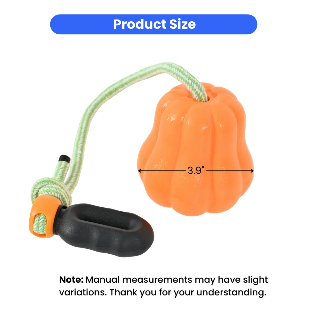 Wholesale Outdoor Hand-Throw Pumpkin Ball Dog Toy