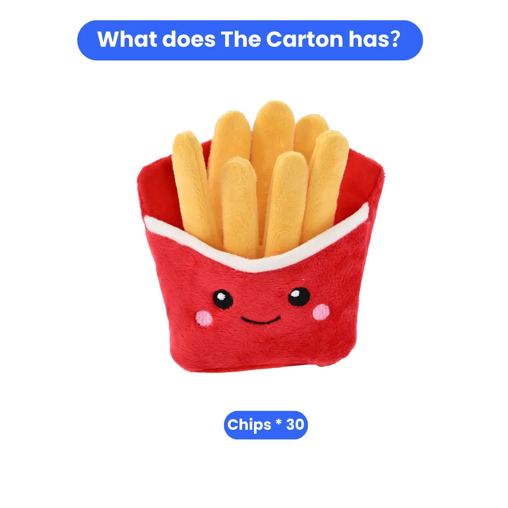 chips plush dog toys