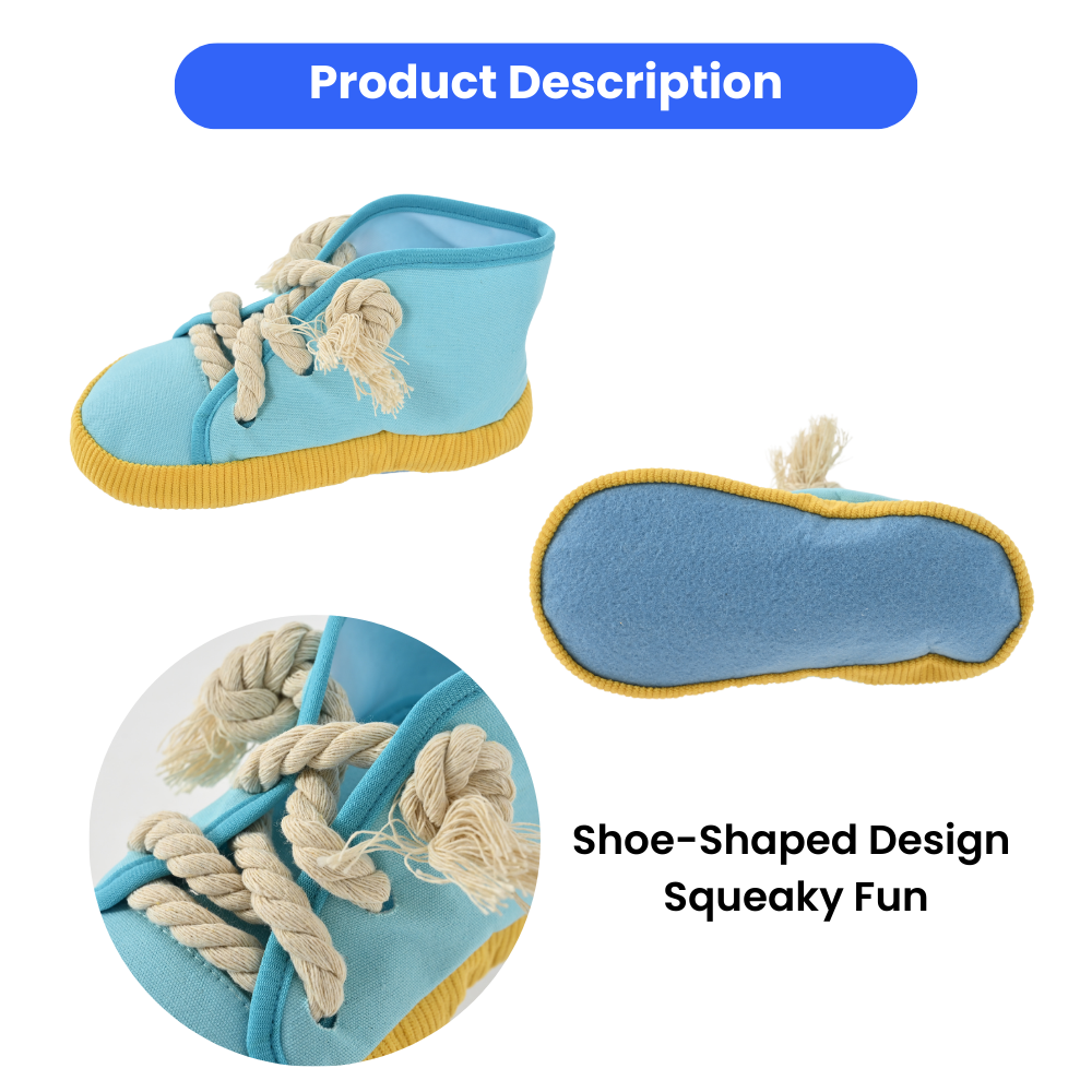dog chew shoe toy