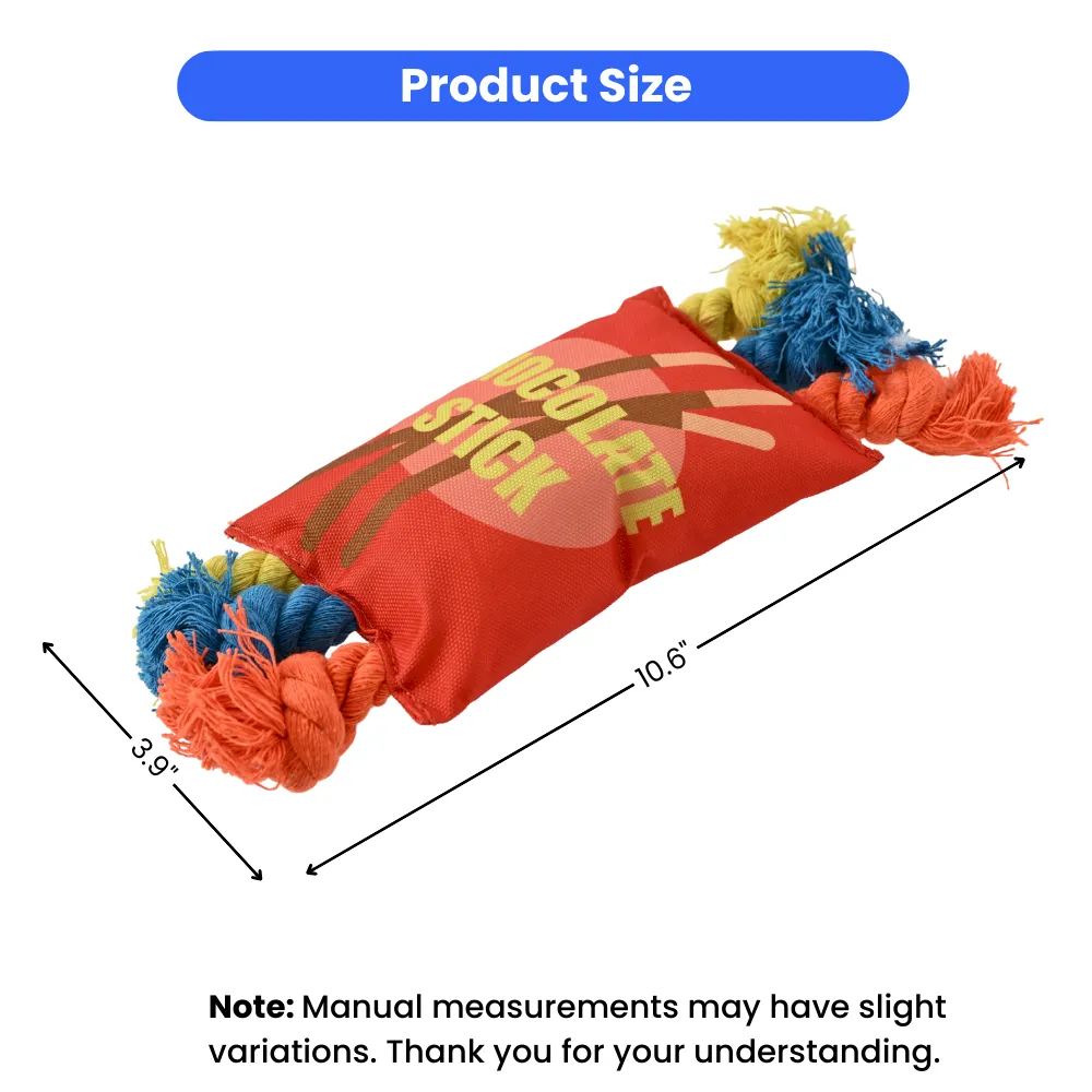 dog oxford toy with rope