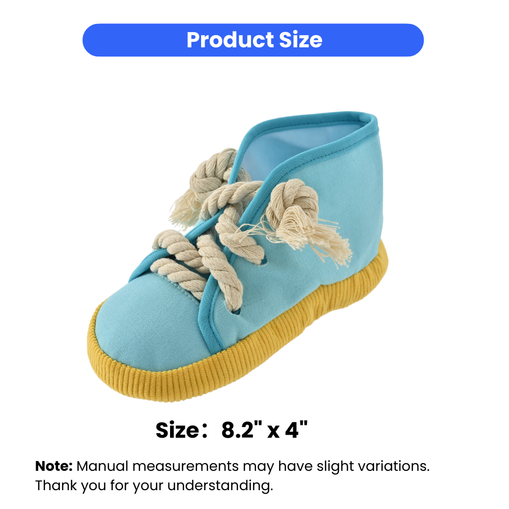 dog toy that looks like a shoe