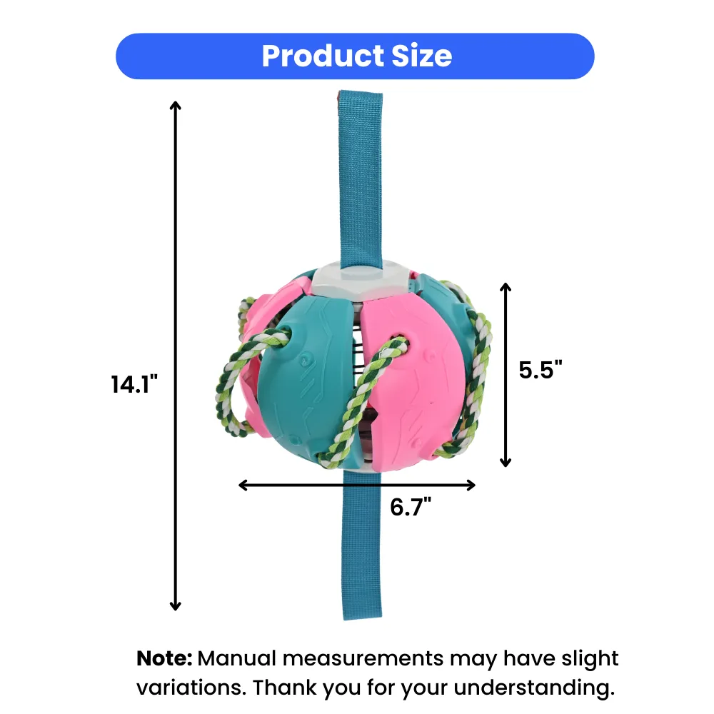 frisbee ball dog toy Size