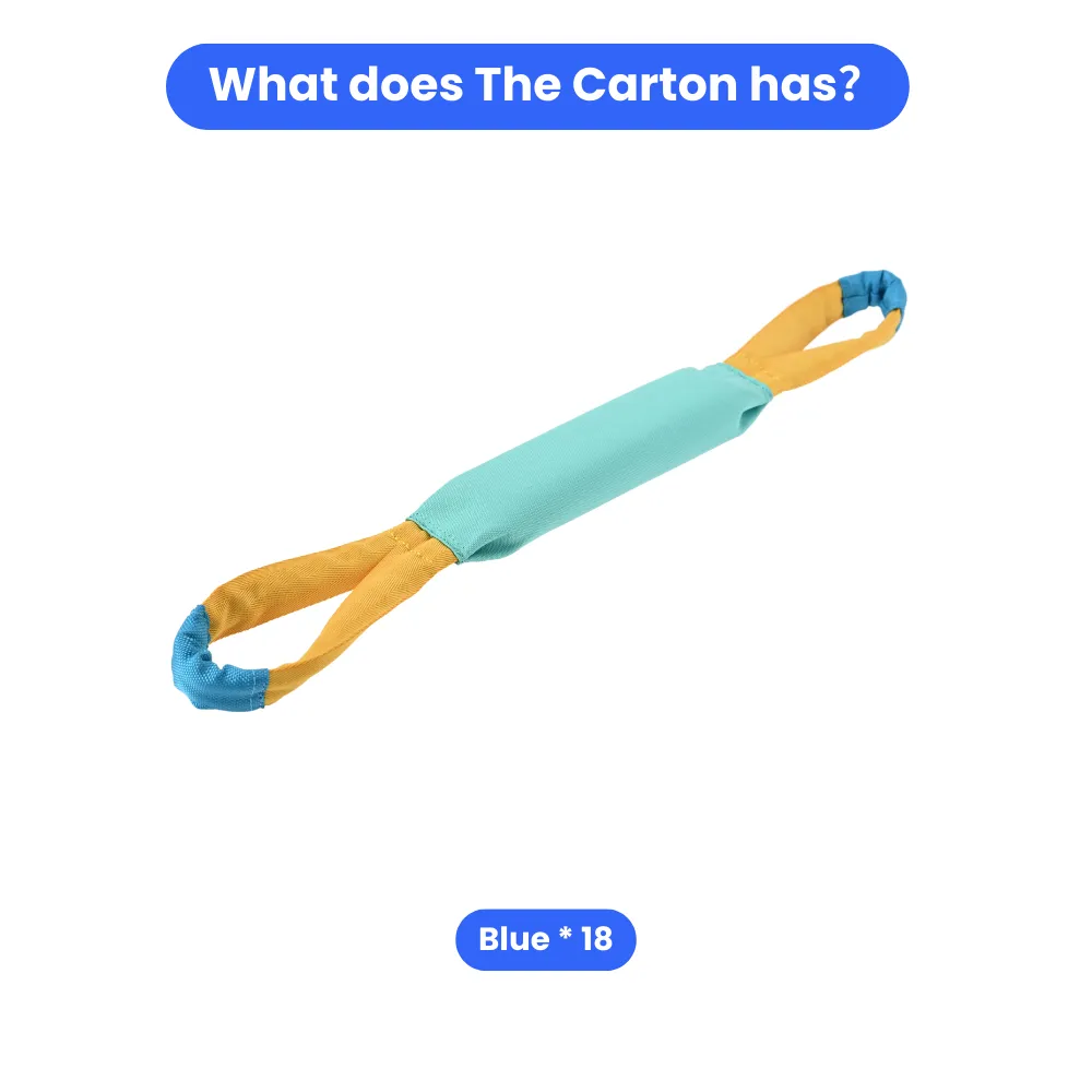 interactive dog chew toys blue