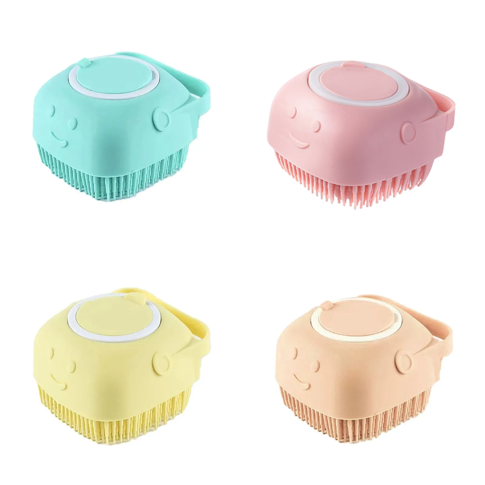 pet bathing massage brush