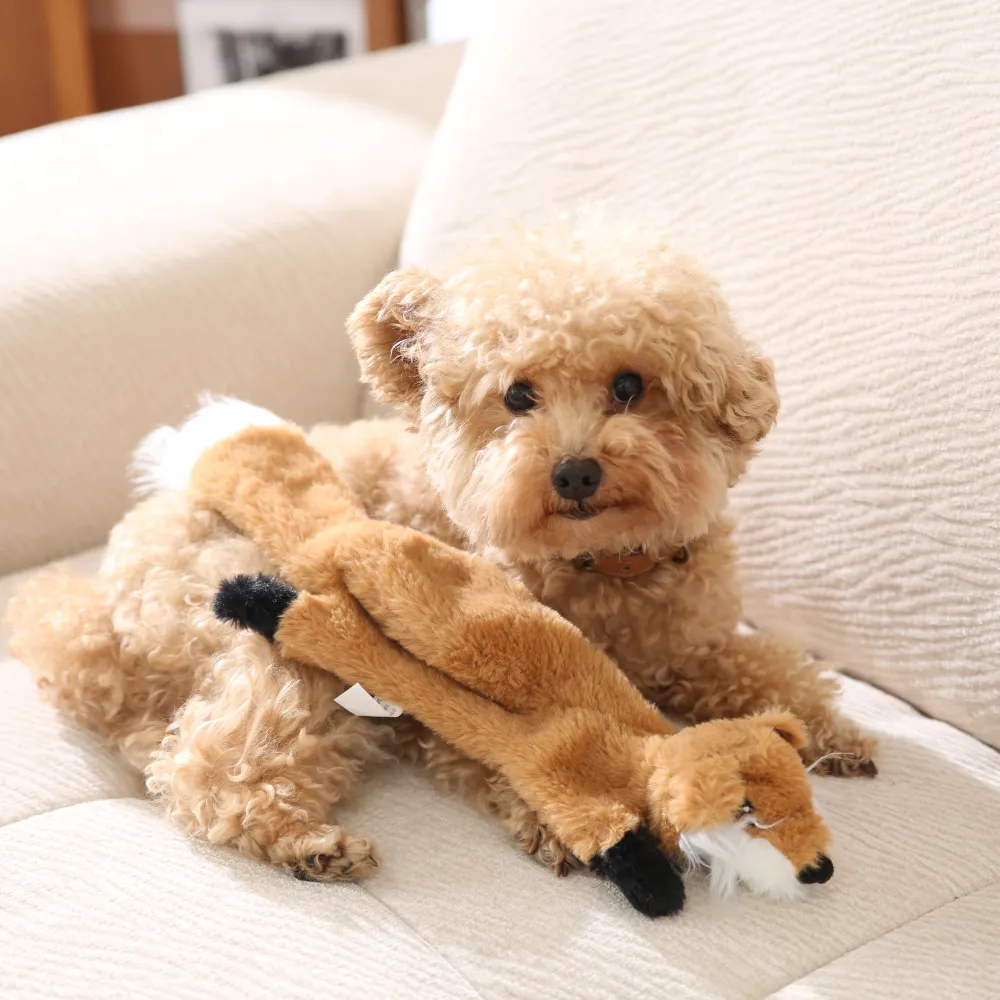 plush No Stuffing Dog Toys