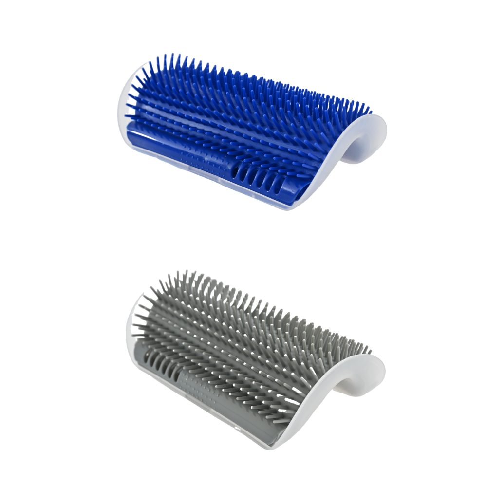 self grooming corner cat brush