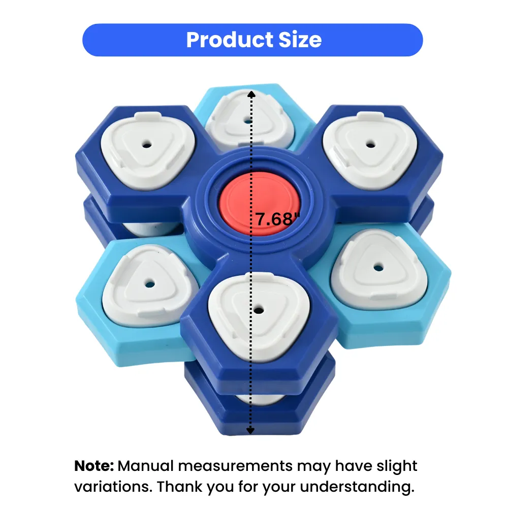 Anti-Choking Dog Slow Eating Feeder, 3 Layers, 7.68, 12pcsCarton