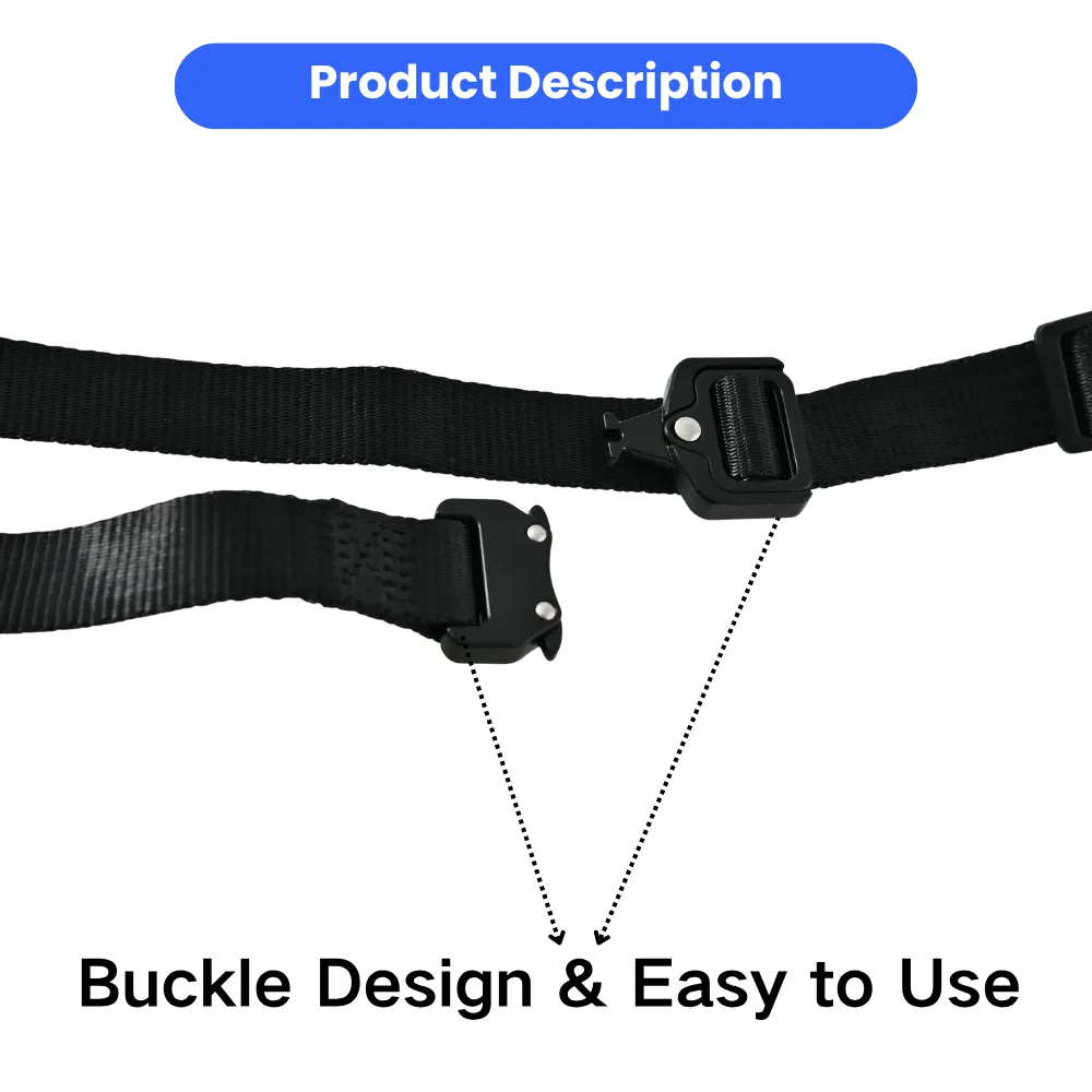 Buckle Design Waist Leash