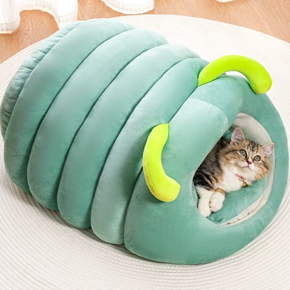Bulk Medium Size Soft Caterpillar Pet Bed