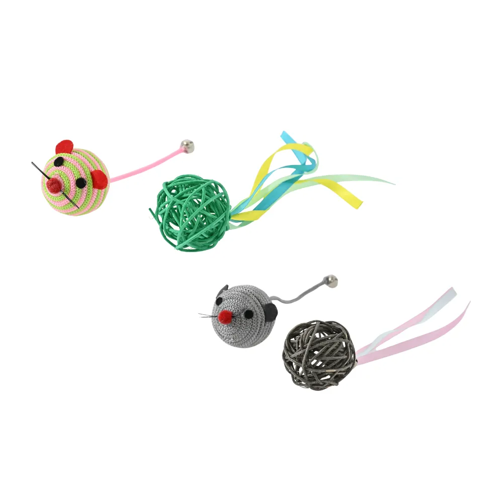 Cat Ball Toy Set