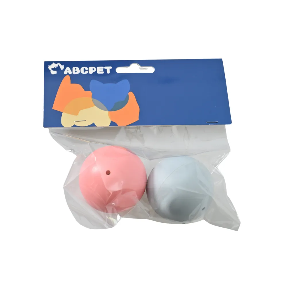 Colorful Cat Toy Balls with Bell