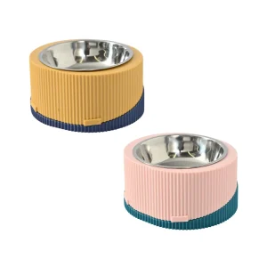 Detachable Double Dog Bowl