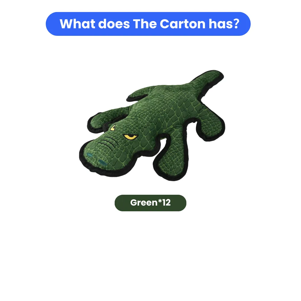 bulk Dog Chew Toy Crocodile