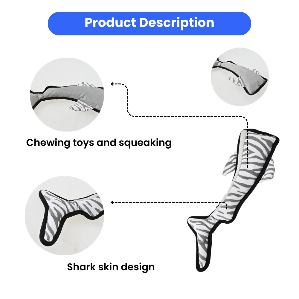 Dog Chew Toy Shark Tail wholesale