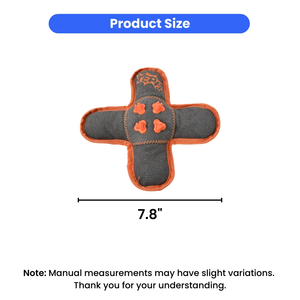 Dog Chew Toy with TPR Teeth Size