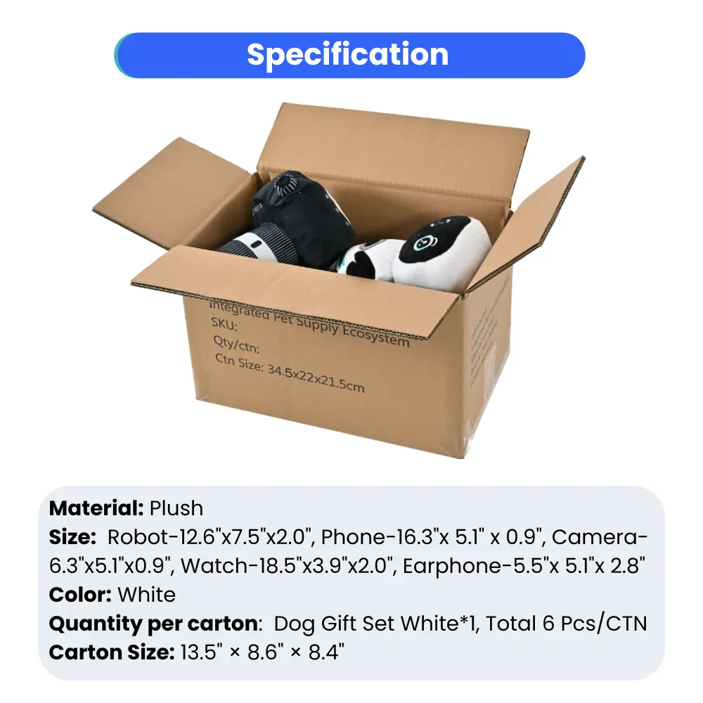 Dog Gift Set, Random Style, Set of 6, 1SetCarton_