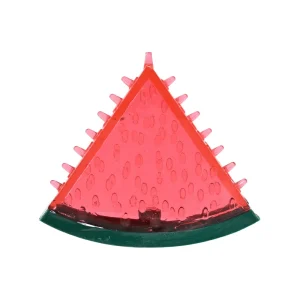 Dog TPR Cooling Toy with Squeaker,Watermelon,