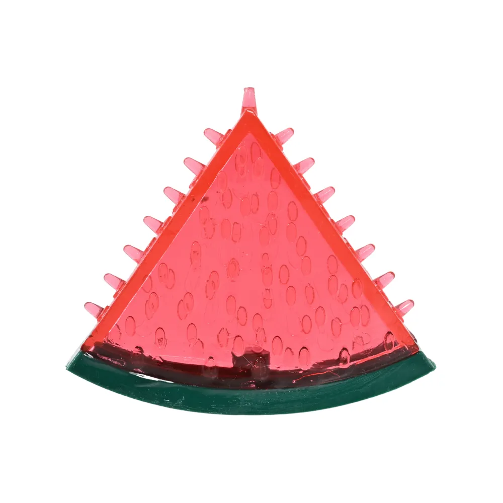 Dog TPR Cooling Toy with Squeaker,Watermelon,